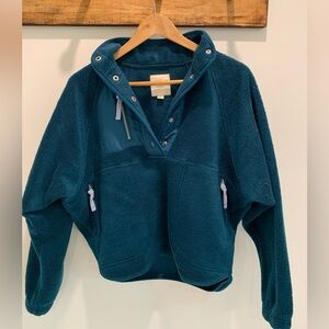 Women’s Emerald green fleece xs